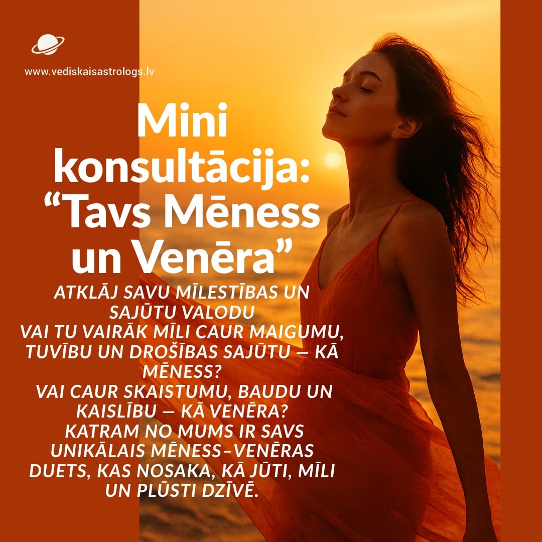 Tavs Mēness un Venēra