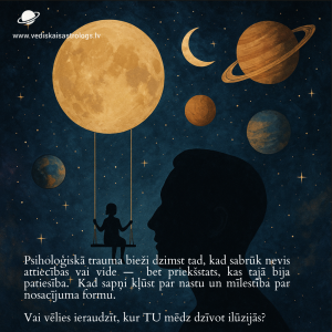 Vai vēlies ieraudzīt, kur Tu dzīvo ilūzijās?
