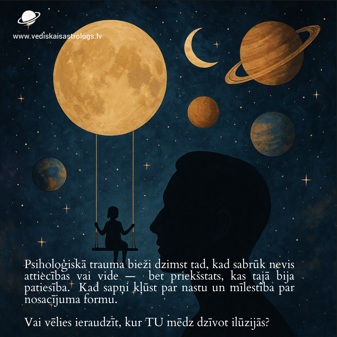 Vai vēlies ieraudzīt, kur Tu dzīvo ilūzijās?